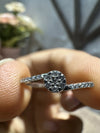 Luxurious Promise Ring in Round Cut Lab Diamond - Cheriva Jewels