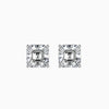 Asscher Cut Lab Diamond Solitaire Stud earrings