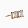 Fancy Radiant Cut Lab Diamond Stud Earring - Cheriva Jewels