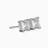 Fancy Radiant Cut Lab Diamond Stud Earring - Cheriva Jewels