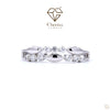 Round Cut Diamond White Crystal Engagement Ring - Cheriva Jewels