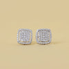 14K White Gold Round Diamond Studs - Cheriva Jewels