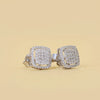 14K White Gold Round Diamond Studs - Cheriva Jewels