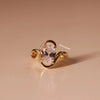 classic solitaire engagement ring and x style band.