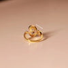 classic solitaire engagement ring with oval cut diamond.