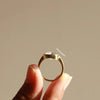 solitaire engagement ring and IGI certified.