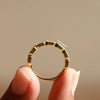 half eternity band and IGI certified.