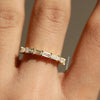 Modern Baguette Diamond Eternity Band - Eternal Love