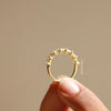 Buy wedding band with lab grown diamond.