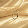 lab grown diamond used in eternity band.
