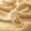 Diamond eternity band designed with baguette diamond band.